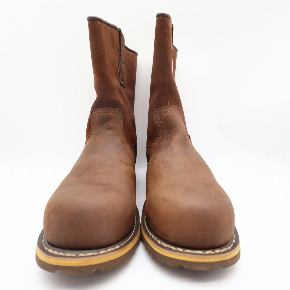 Carhartt Modern Work Boots Mens 12 M Brown Leather Safety Composite Toe NWT